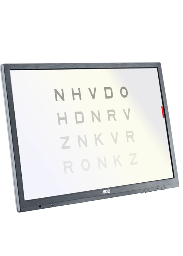 Pantalla de optotipos 27″ AOC Proline