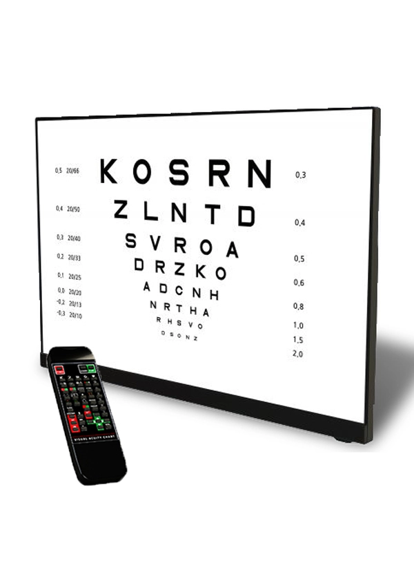 Pantalla de optotipos polarizada 24″ G-Medics GLC-3000P